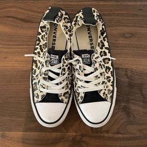 Leopard Converse Slip On